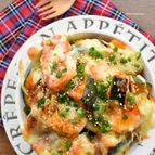 うま辛たまらん♡かぼちゃのコチュ味噌チーズ焼き♡