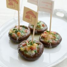 しいたけのエスカルゴバター風