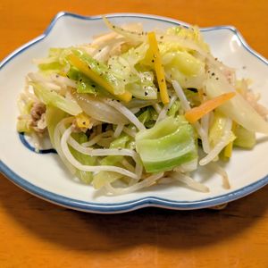 ゆきまる🐬🫧の作ってみた!投稿(【決定版！和風野菜炒め】疲れている時はこれ！5分で絶品♡)