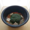 炊くだけ手間なし栄養満点☆炊き込みピラフ風ブロッコリーご飯の工程1