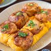 明石焼き風【だし巻きたこ焼き】うどんスープとレンジで簡単！の工程7