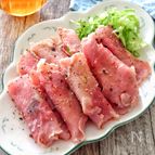 ［刻み長ネギの生ハム巻き］ネギ塩風！ひと口おつまみ！簡単
