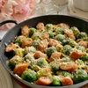 ころころっとかわいい芽キャベツとウィンナーのパン粉焼き