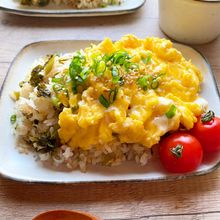 5分で簡単♪高菜の和風チャーハン