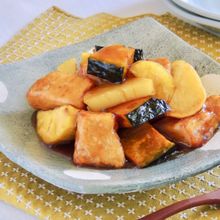 さけと芋の甘酢あんかけ（介護食）