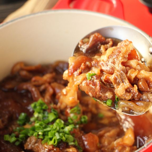 簡単とろとろ！基本の牛すじ煮込み