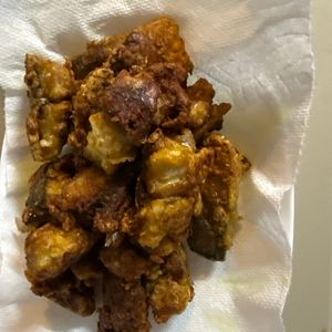 かよの作ってみた!投稿(【サバのカレー竜田揚げ】家族のおかわりとまらへん♪)