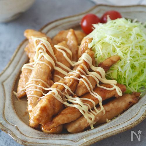 ご飯に合う超特急おかず【ささみの照りマヨ】