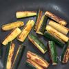 焼いて漬けるだけ【やみつきズッキーニ】の工程2