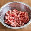 『牛肉とたけのことアスパラのオイスター炒め』絶品☆ご飯が進むの工程1