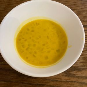 くだもの大好き🧡の作ってみた!投稿(濃厚クリーミー☆かぼちゃと玉ねぎのポタージュスープ)