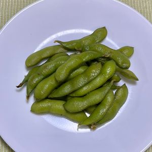 キャピタンの作ってみた!投稿(フライパン使用＊あと引く枝豆の茹で方＊昆布茶が決めて！)