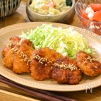 胃袋をつかむ！絶品★鶏むね肉のソースカツ