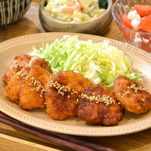胃袋をつかむ！絶品★鶏むね肉のソースカツ