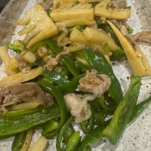 ひまわり🌻の作ってみた!投稿(青椒肉絲(チンジャオロースー)。)