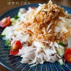 ゴマだれがたまらん♪『新玉ねぎたっぷり豚しゃぶ♪』