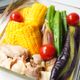 夏に常備したい！【夏野菜ともも肉のだし浸し】