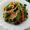 もんぶらん°・*:.。.☆の作ってみた!投稿([野菜たっぷり塩こうじナムル]フライパンで炒めるだけ♪)