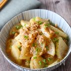 【大根とツナのはちみつレモン醤油煮】レンチンのみで超簡単！