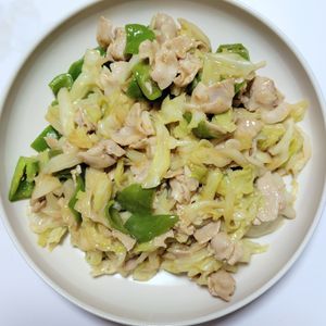 ふうかの作ってみた!投稿(【ワンパン♪キャベツたっぷり回鍋肉】男子喜ぶがっつりおかず)