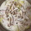 【我が家の定番♡︎とろとろ白菜とチキンのクリーム煮】の工程5