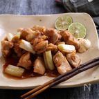 フライパン焼き鳥。