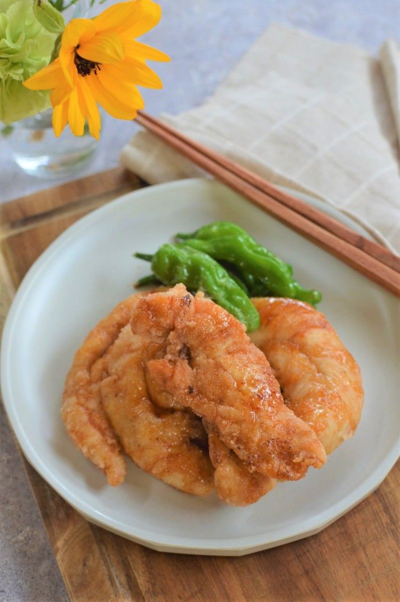 ささみの甘辛揚げ | レシピサイトNadia