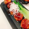 りんの作ってみた!投稿(油控えめ♪蒸し焼き肉だんごの黒酢あん)