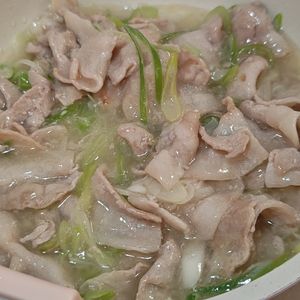 ぽんちゃんの作ってみた!投稿(あっという間に♪焼肉屋さんのあの味♪ネギ塩豚丼♪)