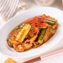 炒めるだけで絶品！ご飯すすむ✨【豚バラときゅうりの甘辛炒め】
