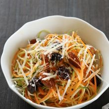 千切り野菜のマリネ