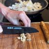 夏野菜とごぼうのキーマカレーの工程1