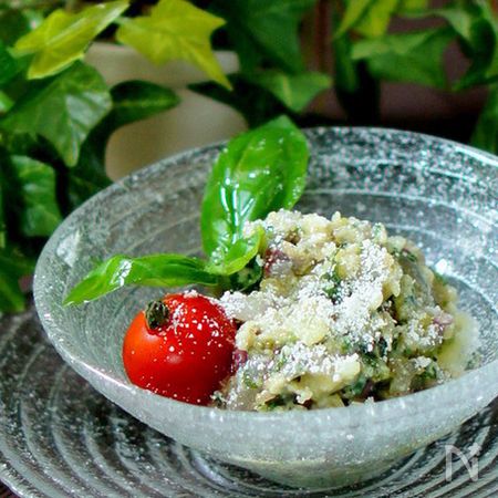 パルミジャーノレッジャーノたっぷり鯵のイタリアンなめろう By Manngo 河野ひとみ レシピサイト Nadia ナディア プロの料理家のおいしいレシピ