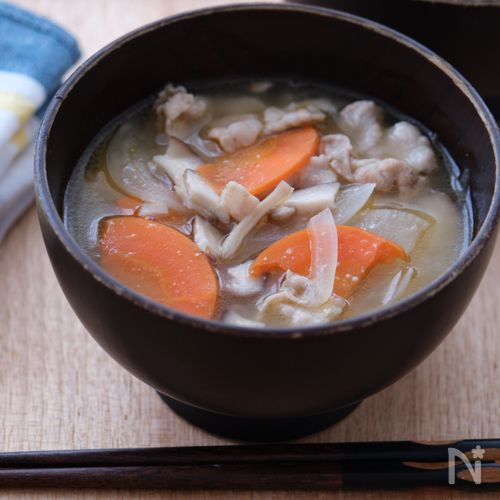 自家製ミックス野菜の豚汁