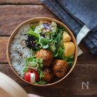 栁川かおりのレシピノート。 vol.41　お弁当に、肉団子の甘酢あん。
