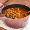 作業10分♡野菜ジュースで無水ミネストローネ【腸活つくおき】の工程3