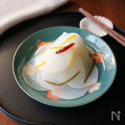 大根の千枚漬け風