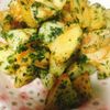 REIの作ってみた!投稿(新じゃがののりチーズ炒め)