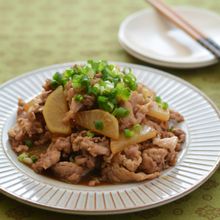 純白豚大根炒め
