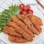 ザクうまっ！【柿の種スティックチキン】