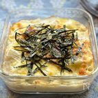 牛乳いらずの　長芋グラタン