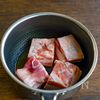 ごろっと豚肉と熟成キムチの具沢山キムチチゲの工程1