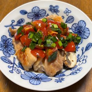 o-missoの作ってみた!投稿(【香味ダレでやみつき♡】さっぱり！鶏肉のトマトニラだれ)