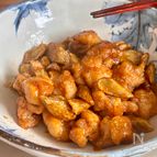 新ごぼうで作る【チキンチキンごぼう】