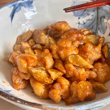 新ごぼうで作る【チキンチキンごぼう】