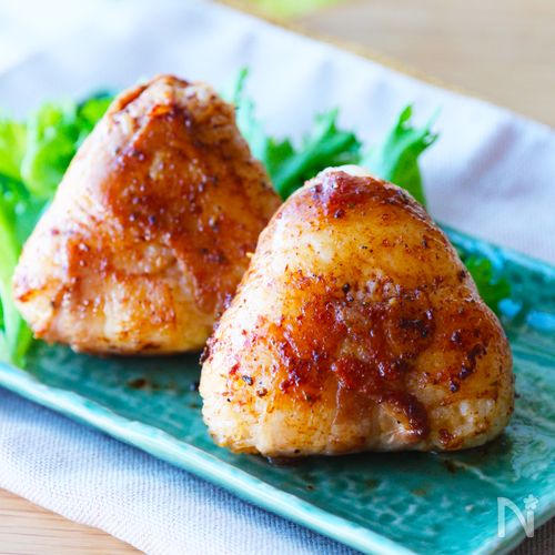 チーズとろける♪だし肉巻きおにぎり