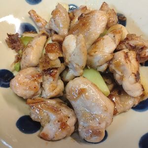 なべ円の作ってみた!投稿(ワンパン10分！【鶏肉と長ねぎの旨塩焼き鳥】胡麻油香る♩)
