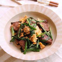 レバニラ玉《筋トレ飯》