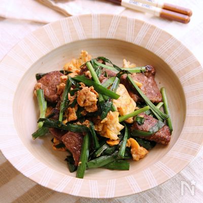 レバニラ玉《筋トレ飯》