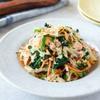 やみつき！【切り干し大根とほうれん草の腸活ナムル】